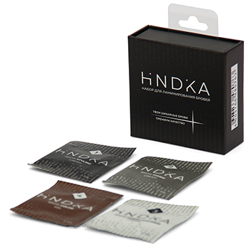 Набор для ламинирования и тонирования бровей Hindika