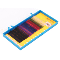 Креативные ресницы для наращивания Novel Rainbow