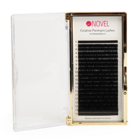 NEW Черные ресницы, 20 рядов